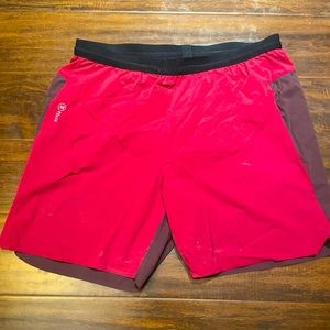 Roark Alta Shorts 7" Red Combo